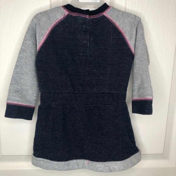 Dirkje Girls Girls Sweat Love sign Dress 9 Months - Picture 2 of 6